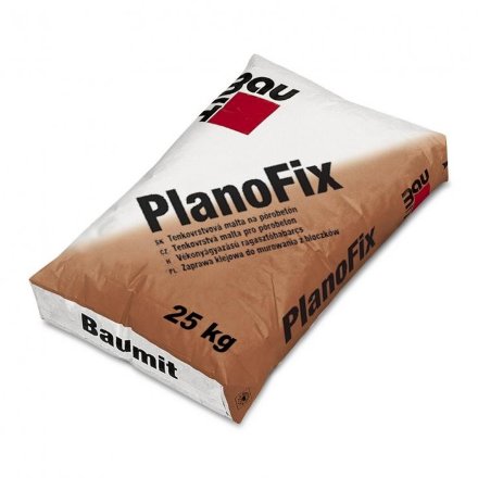 Baumit Planofix клеевая смесь для кладки газобетонных блоков 25кг