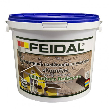 FEIDAL Reibeputz декоративная штукатурка «короед» 25кг