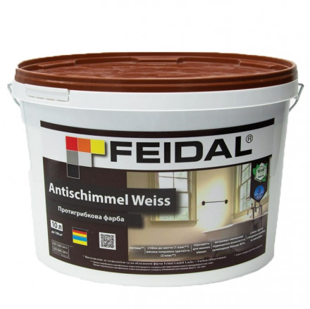 FEIDAL ANTISCHIMMEL WEISS фарба для ванних кімнат 10Л