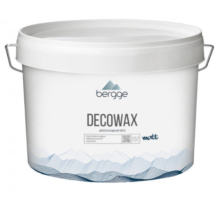 Bergge Wax декоративний віск захисний 1л