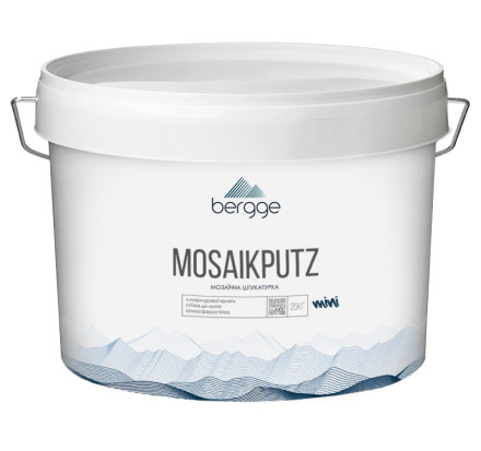 Bergge Mosaikputz Mini мозаичная штукатурка 25кг