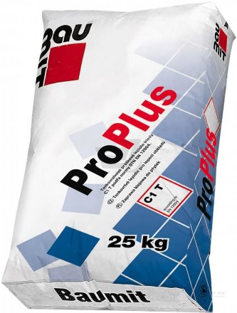 Baumit ProPlus клей для плитки 25 кг