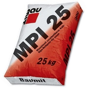 Baumit MPI 25 White штукатурная смесь 25кг