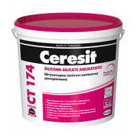 Ceresit CT 174 силикон-силикатная штукатурка 25кг