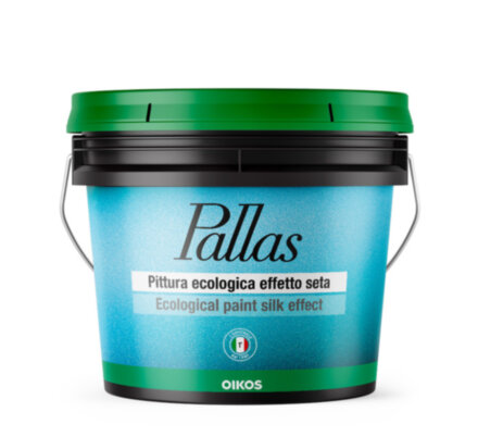 Oikos Pallas краска с эффектом шелкового покрытия 4л