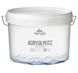 Bergge Acrysilputz акриловая штукатурка 25кг