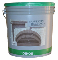 Oikos Travertino Romano декоративная штукатурка под травертин 20кг