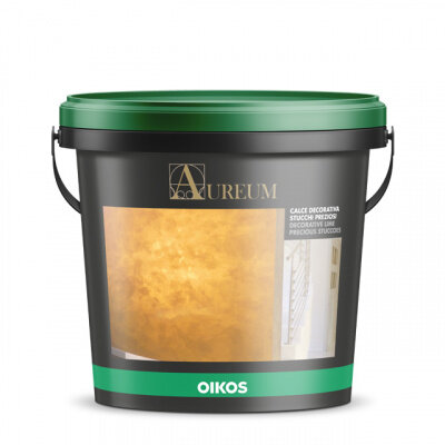 Oikos Aureum декоративна фарба із золотавим ефектом 5л