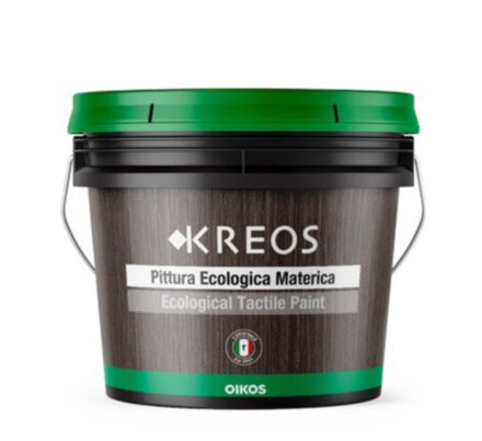 Oikos Kreos декоративная штукатурка с эффектом под ткань 10л